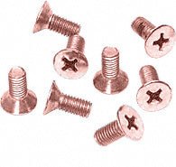 CRL 6 x 12 mm Cover Plate Flat Head Phillips Screws P612PC0