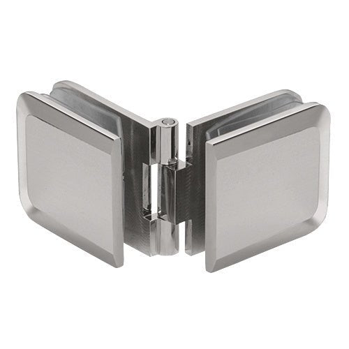 CRL Adjustable Beveled Glass - to - Glass Clamp ADJBEV180BN