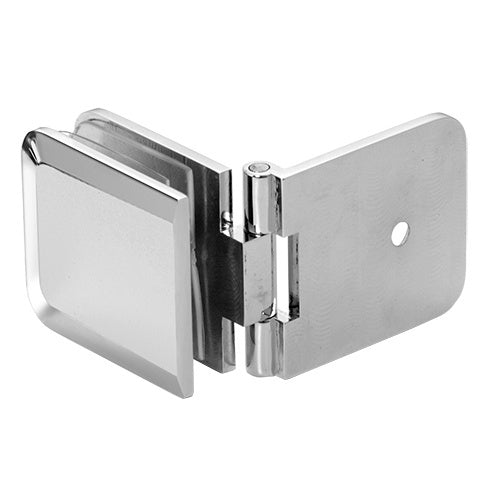 CRL Adjustable Beveled Wall Mount Glass Clamp ADJBEV037CH