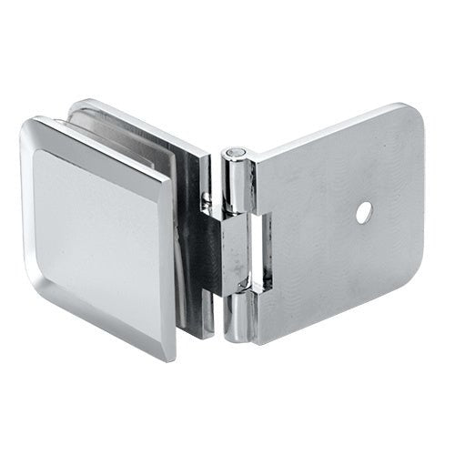 CRL Adjustable Beveled Wall Mount Glass Clamp ADJBEV037SC