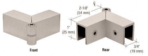 CRL Adjustable "Sleeve Over" Glass Clamp S0GC91BN