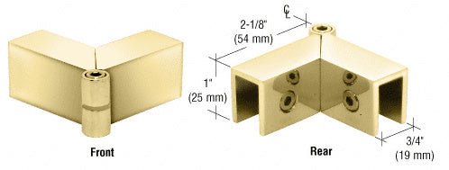 CRL Adjustable "Sleeve Over" Glass Clamp S0GC91BR