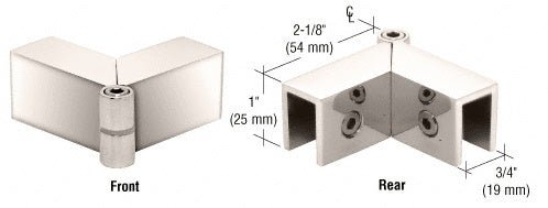 CRL Adjustable "Sleeve Over" Glass Clamp S0GC91PN