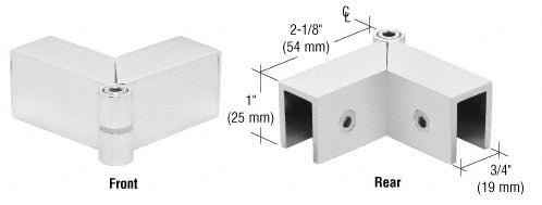 CRL Adjustable "Sleeve Over" Glass Clamp S0GC91SC