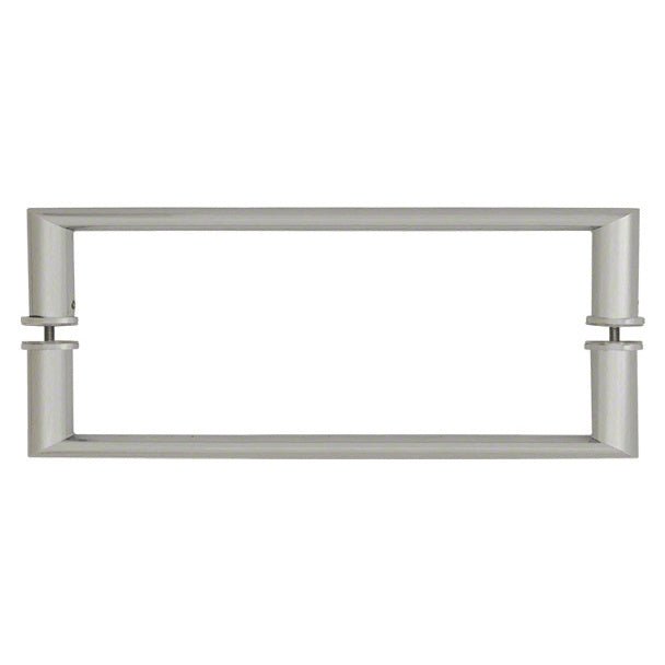 CRL Back - to - Back Oval/Round Towel Bar 0R18X18BN