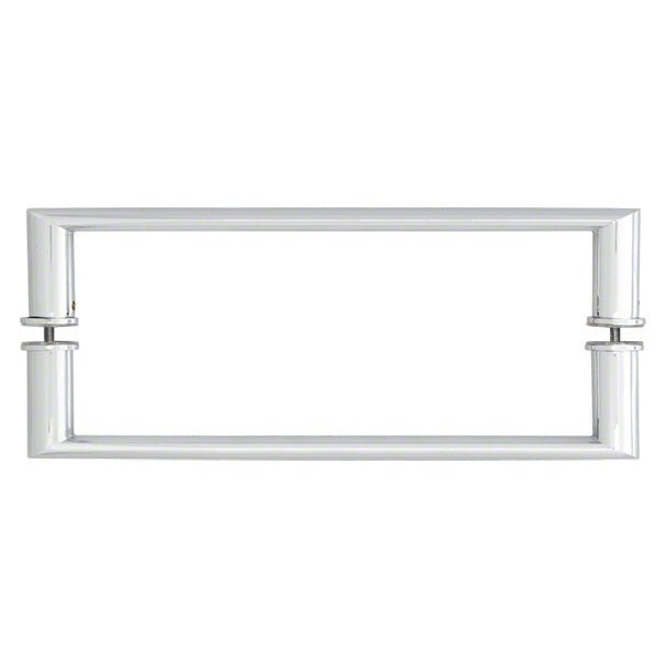 CRL Back - to - Back Oval/Round Towel Bar 0R18X18CH