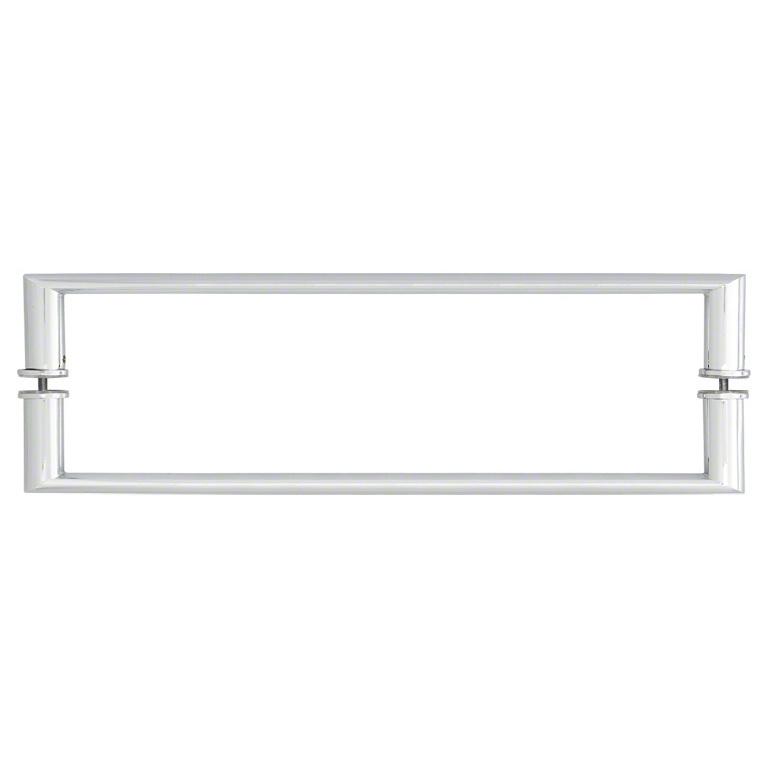 CRL Back - to - Back Oval/Round Towel Bar 0R24X24CH