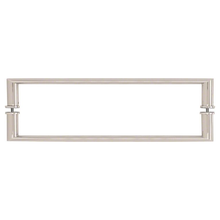 CRL Back - to - Back Oval/Round Towel Bar 0R24X24PN