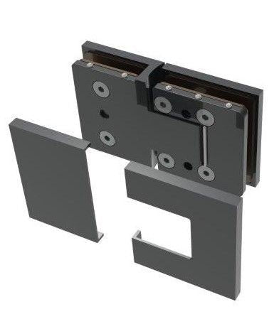 CRL Bellagio Glass - to - Glass 180 Degree Hinge BEL380MBL