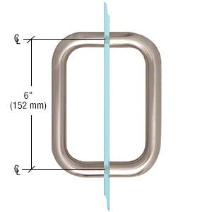 CRL BM Series Back - to - Back Handle without Metal Washers BMNW6X6BN