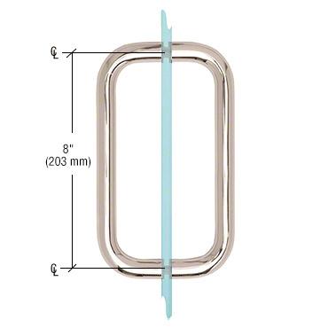 CRL BM Series Back - to - Back Handle without Metal Washers BMNW8X8PN