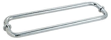 CRL BM Series Back - to - Back Tubular Towel Bars with Metal Washers BM12X12CH