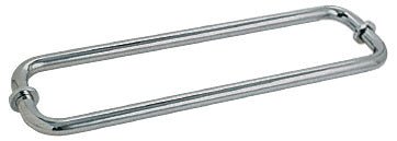 CRL BM Series Back - to - Back Tubular Towel Bars with Metal Washers BM12X12PN