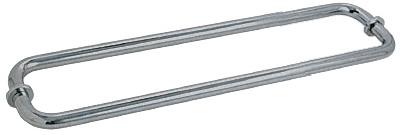 CRL BM Series Back - to - Back Tubular Towel Bars with Metal Washers BM18X18BN