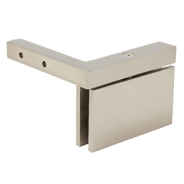 CRL Cardiff Senior Wall Mount Offset Back Plate Hinge SRCAR05LBN