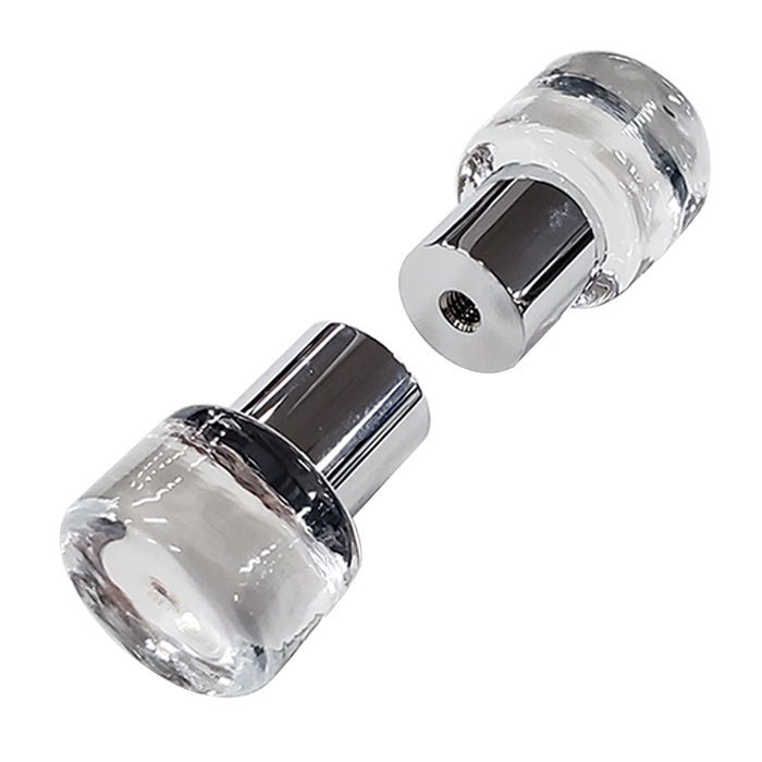 CRL Chrome Back - to - Back Glass Shower Door Knob SDK410CR