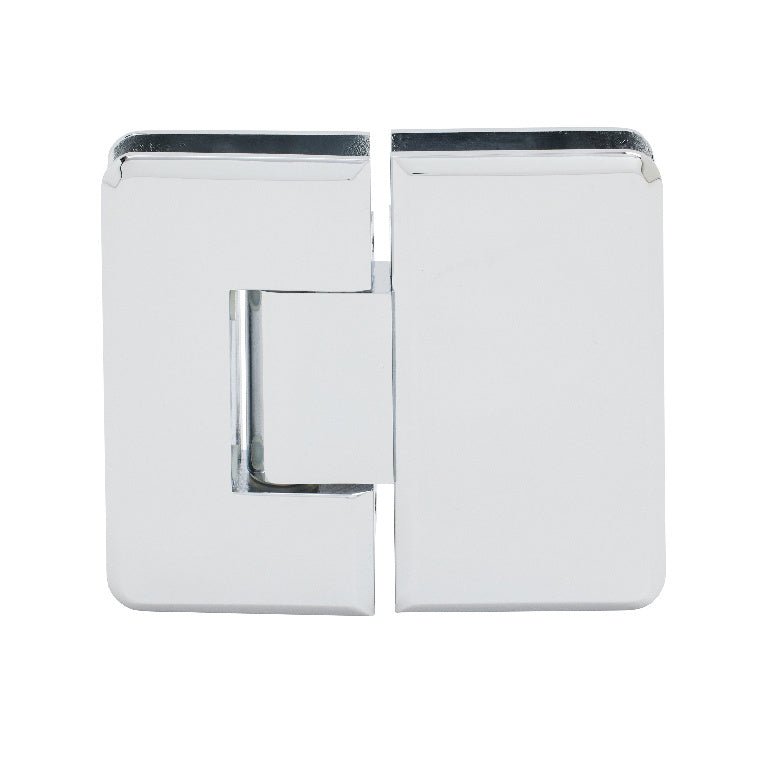 CRL Chrome Cologne Series 5 Degree Pre - Set Glass - to - Glass Hinge C0L580CH