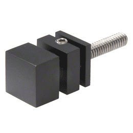 CRL Chrome Square Single - Sided Knob SDK270MBL