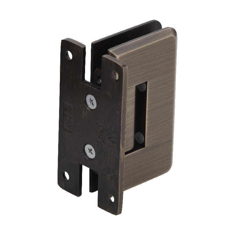 CRL Cologne 037 Series Wall Mount 'H' Back Plate Hinge C0L037ABR