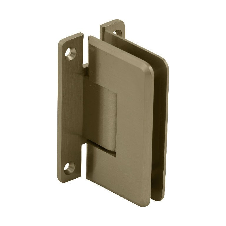 CRL Cologne 037 Series Wall Mount 'H' Back Plate Hinge C0L037BBRZ