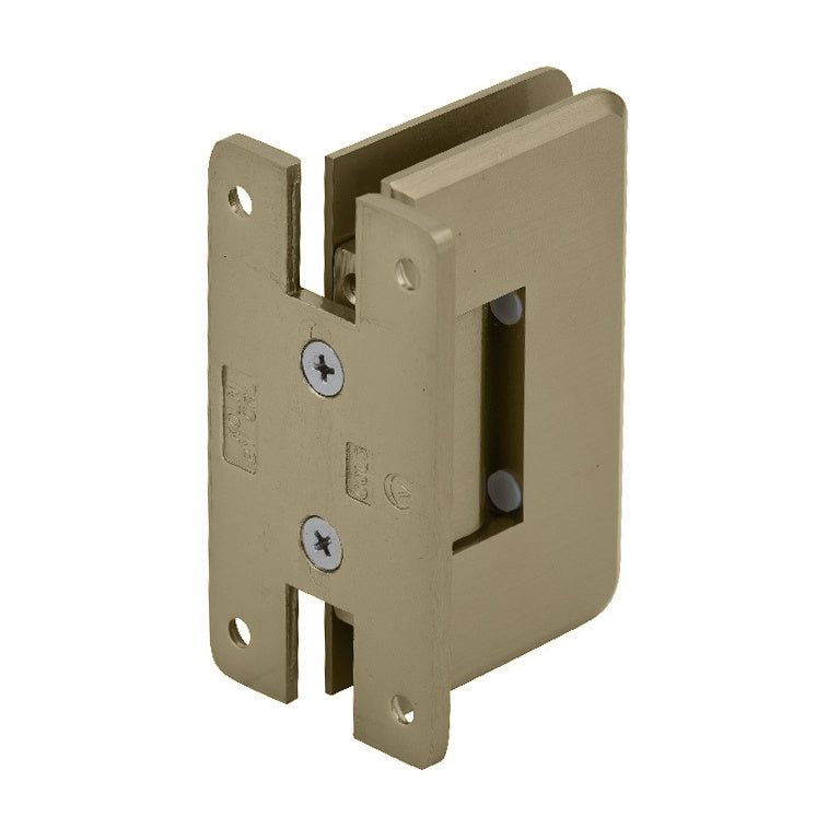 CRL Cologne 037 Series Wall Mount 'H' Back Plate Hinge C0L037BBRZ