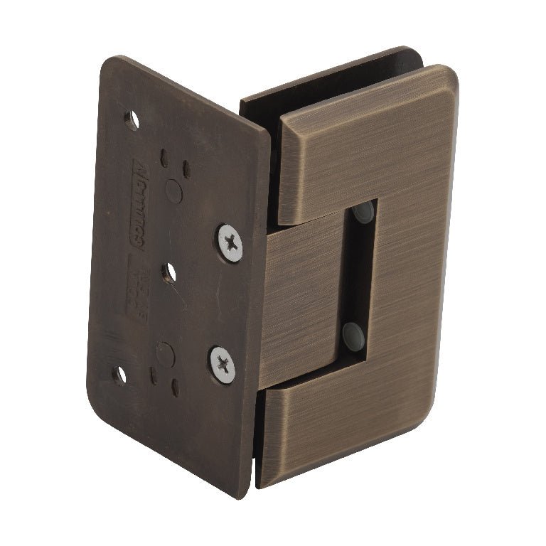 CRL Cologne 044 Series Wall Mount Offset Back Plate Hinge C0L044ABN