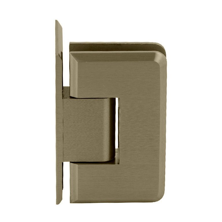 CRL Cologne 044 Series Wall Mount Offset Back Plate Hinge C0L044BBRZ