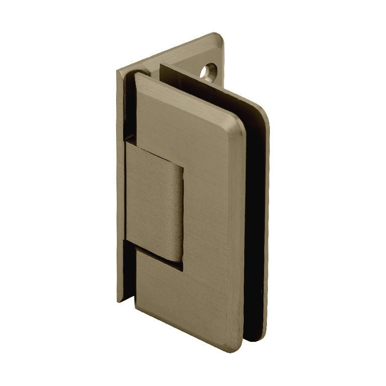 CRL Cologne 044 Series Wall Mount Offset Back Plate Hinge C0L044BBRZ