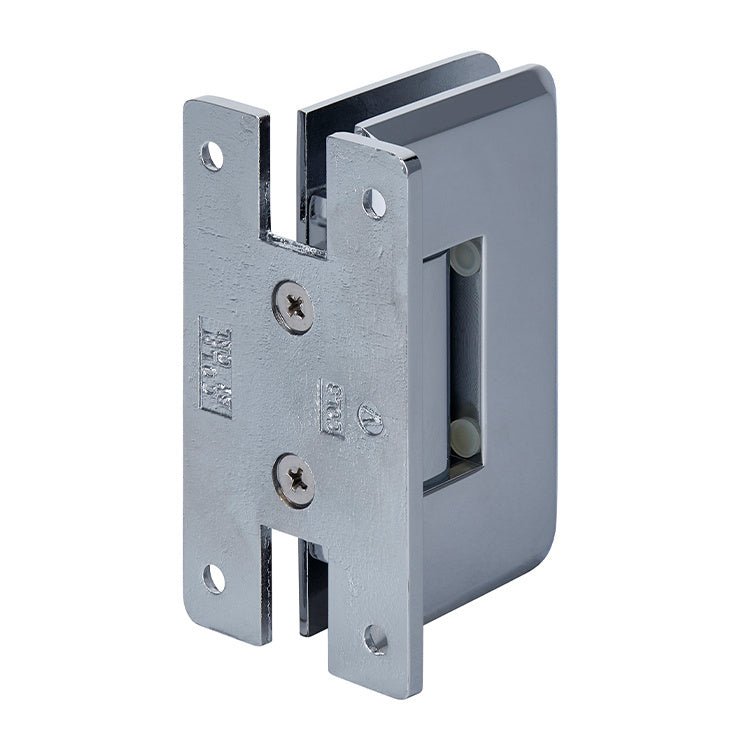 CRL Cologne 337 Series Adjustable Wall Mount 'H' Back Plate Hinge C0L337CH