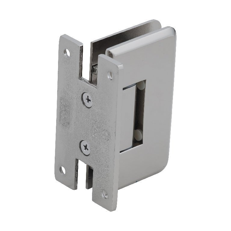 CRL Cologne 337 Series Adjustable Wall Mount 'H' Back Plate Hinge C0L337PN