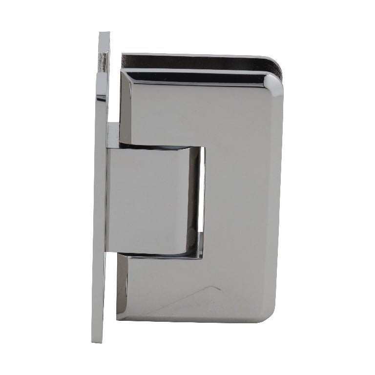 CRL Cologne 337 Series Adjustable Wall Mount 'H' Back Plate Hinge C0L337PN