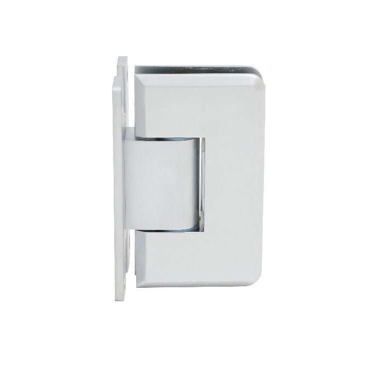 CRL Cologne 337 Series Adjustable Wall Mount 'H' Back Plate Hinge C0L337SC