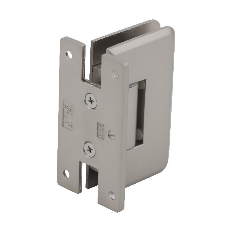 CRL Cologne 337 Series Adjustable Wall Mount 'H' Back Plate Hinge C0L337SN