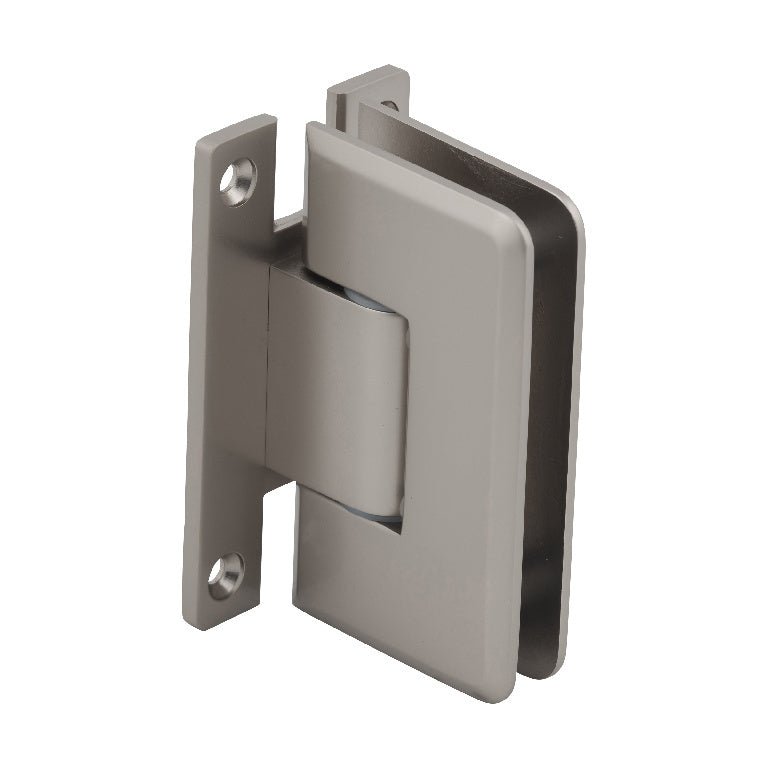 CRL Cologne 337 Series Adjustable Wall Mount 'H' Back Plate Hinge C0L337SN