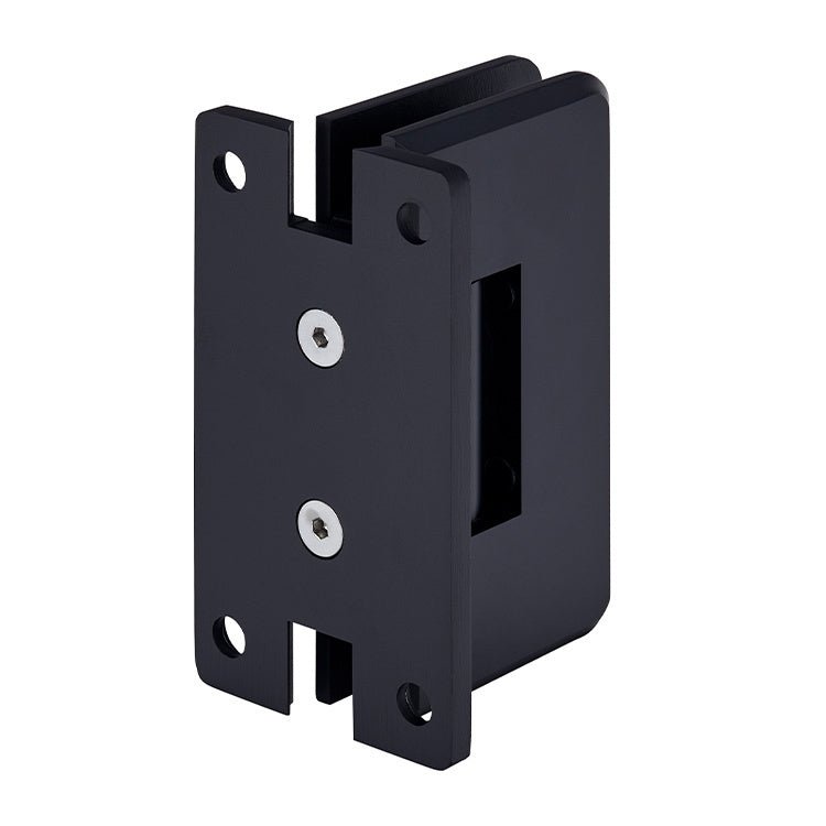 CRL Cologne 537 Series 5 Degree Pre - Set Wall Mount 'H' Back Plate C0L537MBL