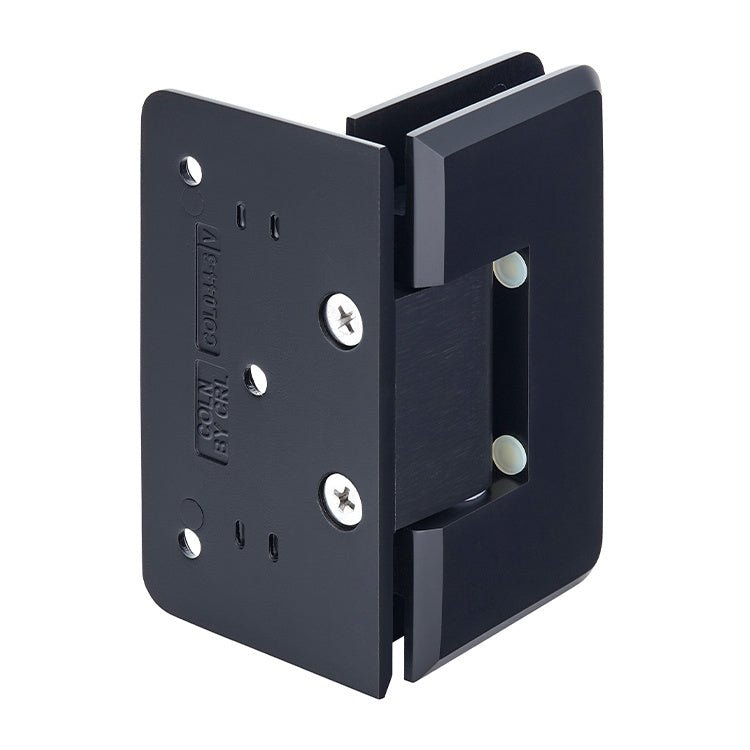 CRL Cologne 544 Series 5 Degree Pre - Set Wall Mount Offset Back Plate Hinge C0L5440RB