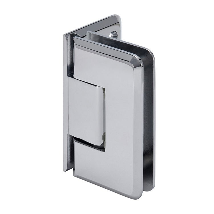 CRL Cologne 544 Series 5 Degree Pre - Set Wall Mount Offset Back Plate Hinge C0L544CH