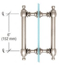 CRL Colonial Style Back - to - Back Pull Handles C0L6X6PN