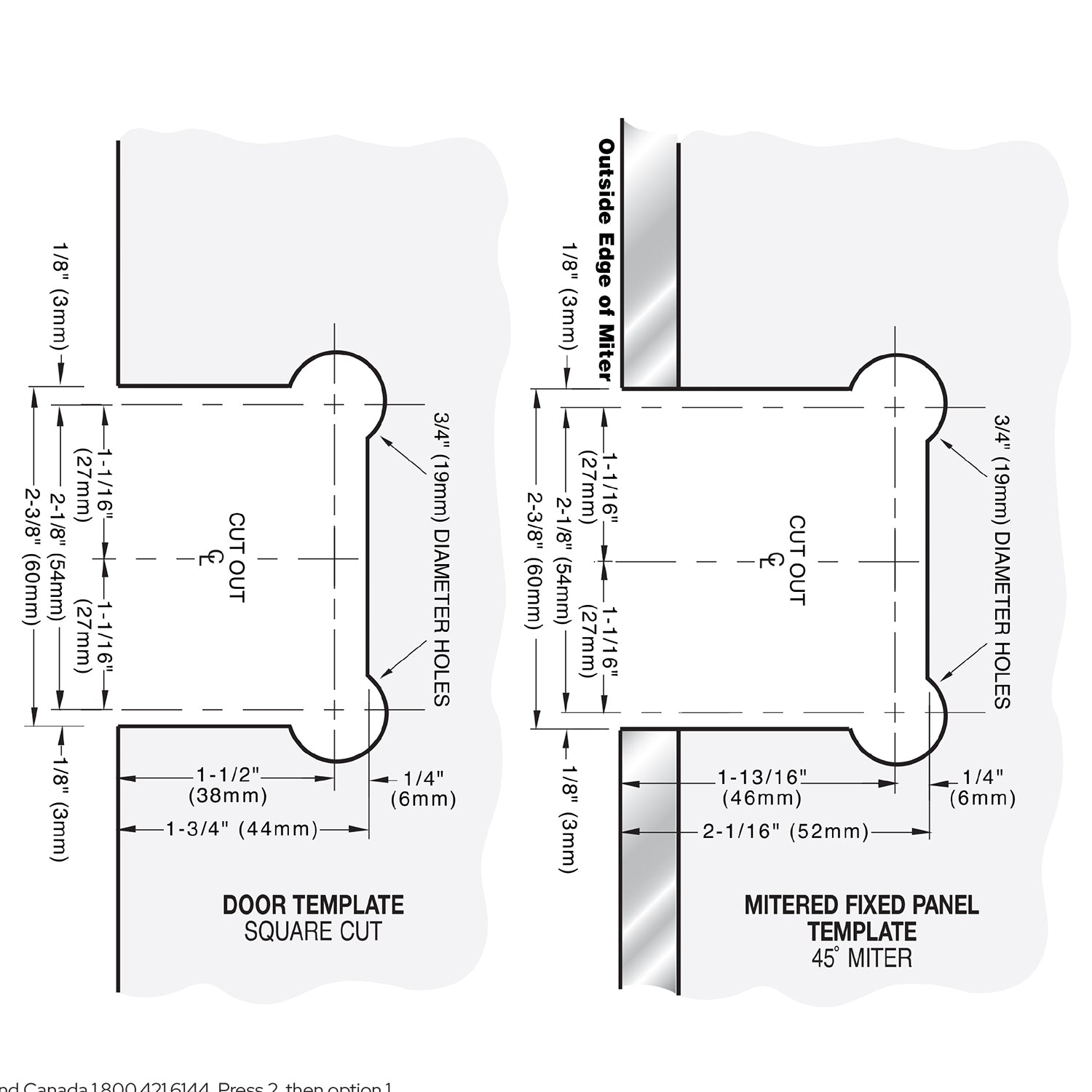 CRL Concord 135 Series 135 Degree Glass - to - Glass Hinge SDH135CH