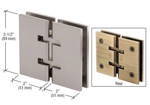 CRL Concord 180 Series 180 Degree Glass - to - Glass Hinge SDH180BN