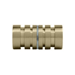 CRL Contemporary Style Back - to - Back Shower Door Knobs SDK106BBRZ