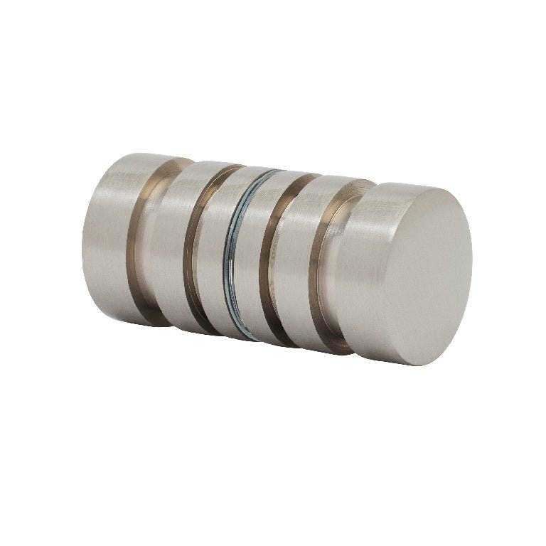 CRL Contemporary Style Back - to - Back Shower Door Knobs SDK106BN