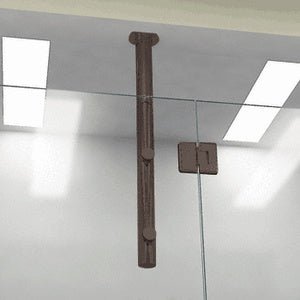 CRL CRL 33" Two Point Vertical Post System VPK330RB