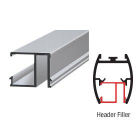 CRL CRL 72" Header Filler for CK/DK Cottage Series Sliders DK62BN