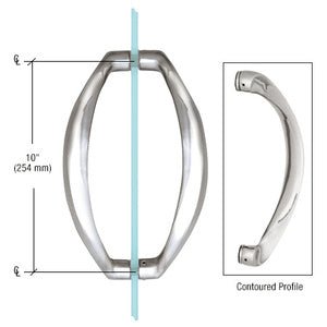 CRL CRL Back - to - Back Sculptured Solid Pull Handle CQ10X10CH