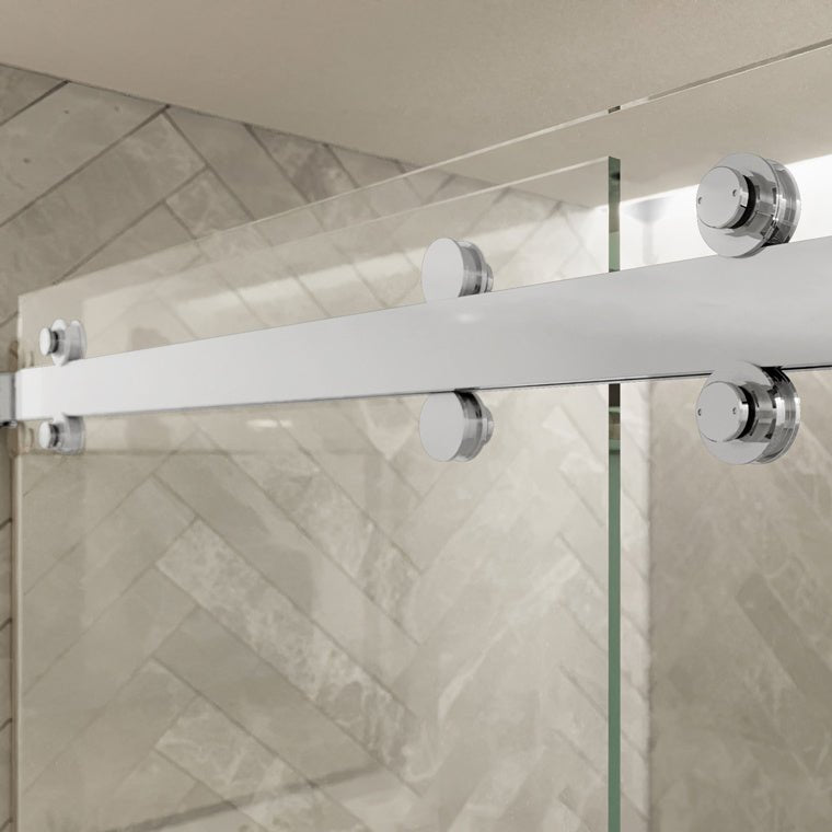 CRL CRL Deluxe 180 Degree Cambridge Series Two Door Bypass Sliding Shower Door System CAM73BS