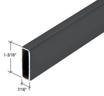 CRL CRL Serenity Series Sliding Door 78 - 3/4" Header Support Bar Only SERH2MBL