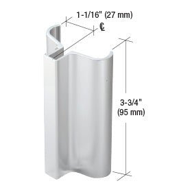 CRL CRL Slip - On Handle with Magnetic Catch for 3/16" or 1/4" Frameless Pivot Door S0H334CH