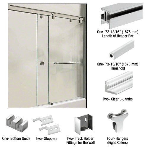 CRL CRL Standard 180 Degree Contempo Kit C0N73BS