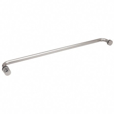 CRL CRL Towel Bar with Contemporary Knob TBCC24CH